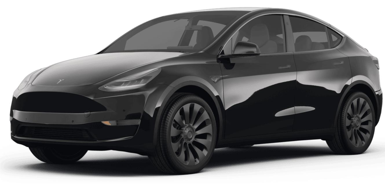 TESLA MODEL Y 2022 7SAYGDEF6NF404578 image